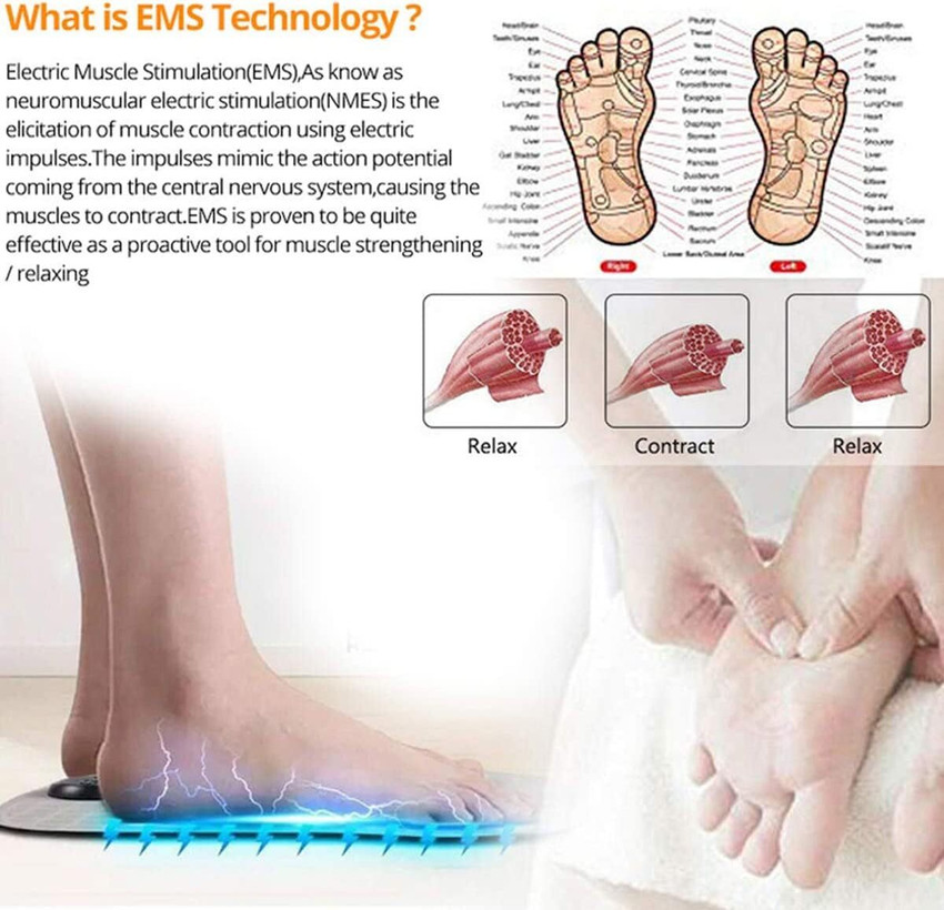 RAGHAV EMS Foot Massager Feet Massage Machine Electronic Muscle