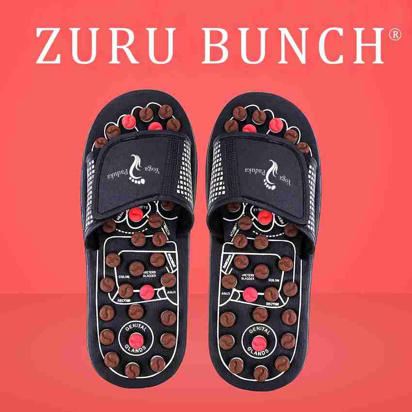 ZURU BUNCH Acupressure Massage Slippers Foot Massager Stone Acupoint Massage Reflexology Sandals Solution for All Problems and Dual Benefits for Unisex SIZE 7 Massager ZURU BUNCH Flipkart