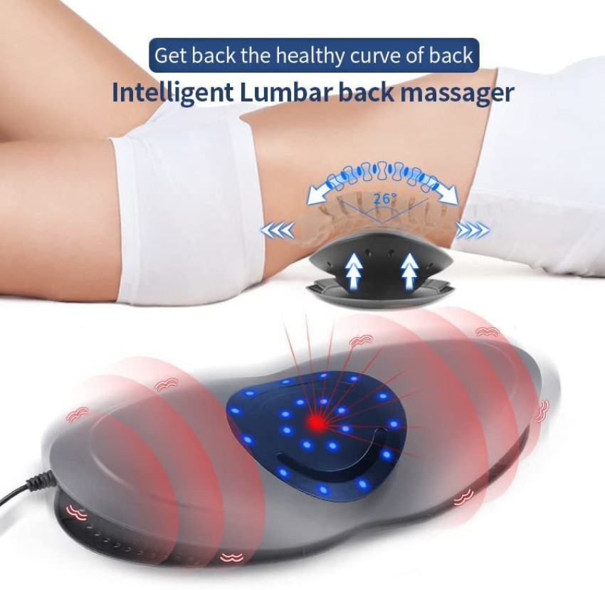 Lumbar Traction Device Back Pain Relief Low Back Stretcher with Vibration  and Heat at Rs 7500 in New Delhi