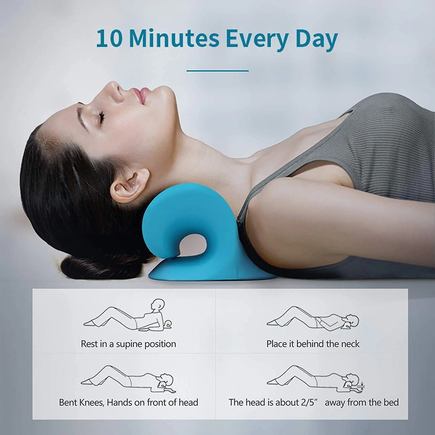 GVJ TRADERS Shoulder Relaxer for Cervical Spine Alignment