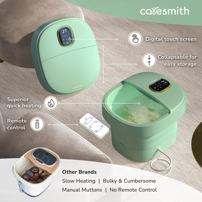 caresmith CS701 Revive Foldable Foot Spa Massager Massager - caresmith 