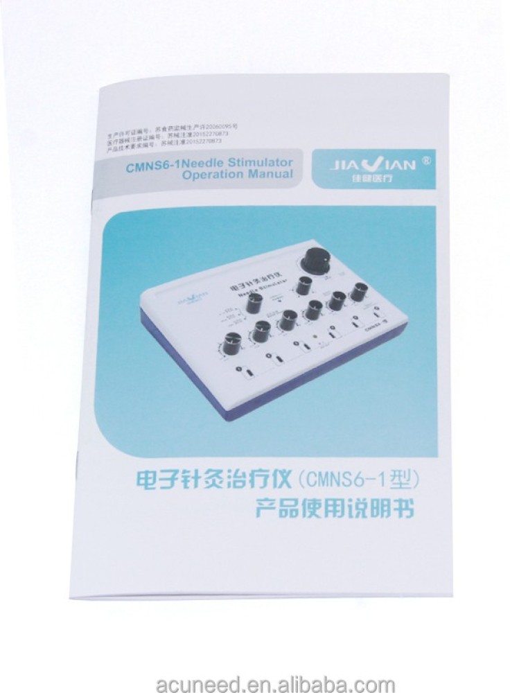 6 Output Electric Electroacupuncture Acupuncture Needle Body Muscle  Stimulator