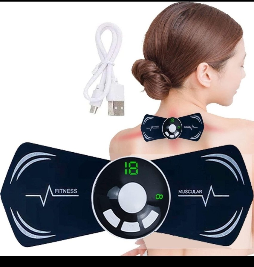 XIVYA mini massager Body Massager with 8 Modes and 19 Strength Level Pain  Relief EMS Massage Machine Massager - XIVYA 