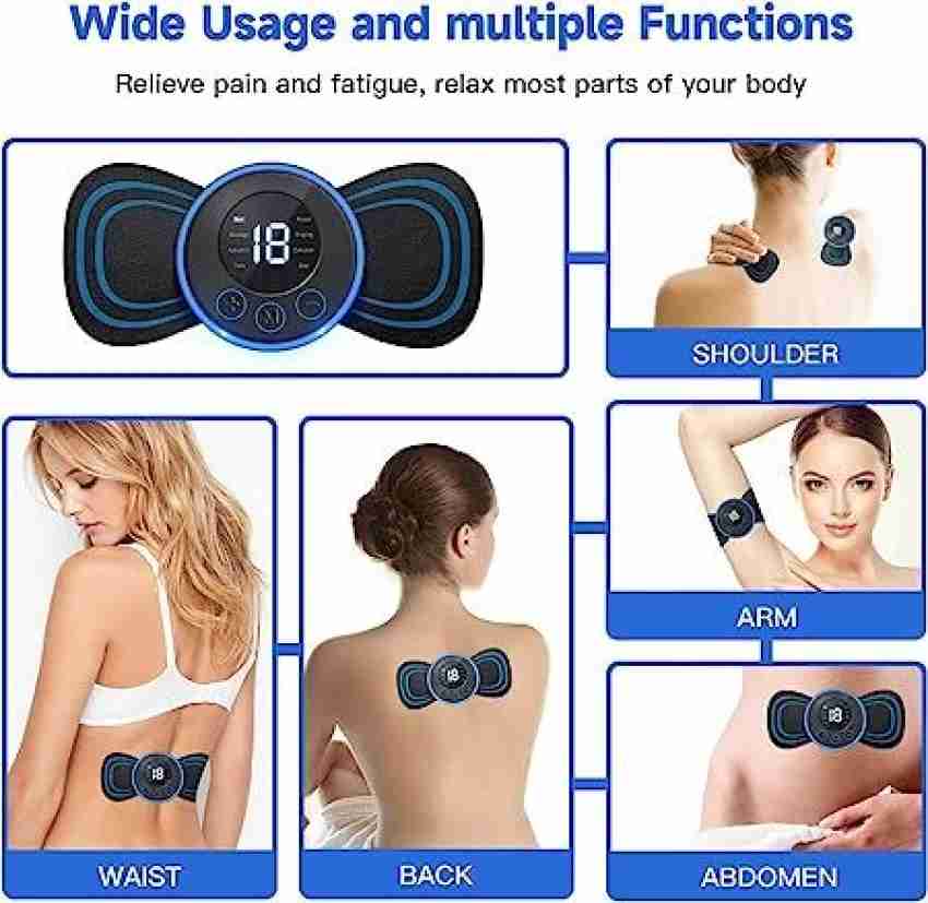 Buy HRUNIQUE Mini Neck Massager, Massager with 8 Modes and 19 Strength  Levels