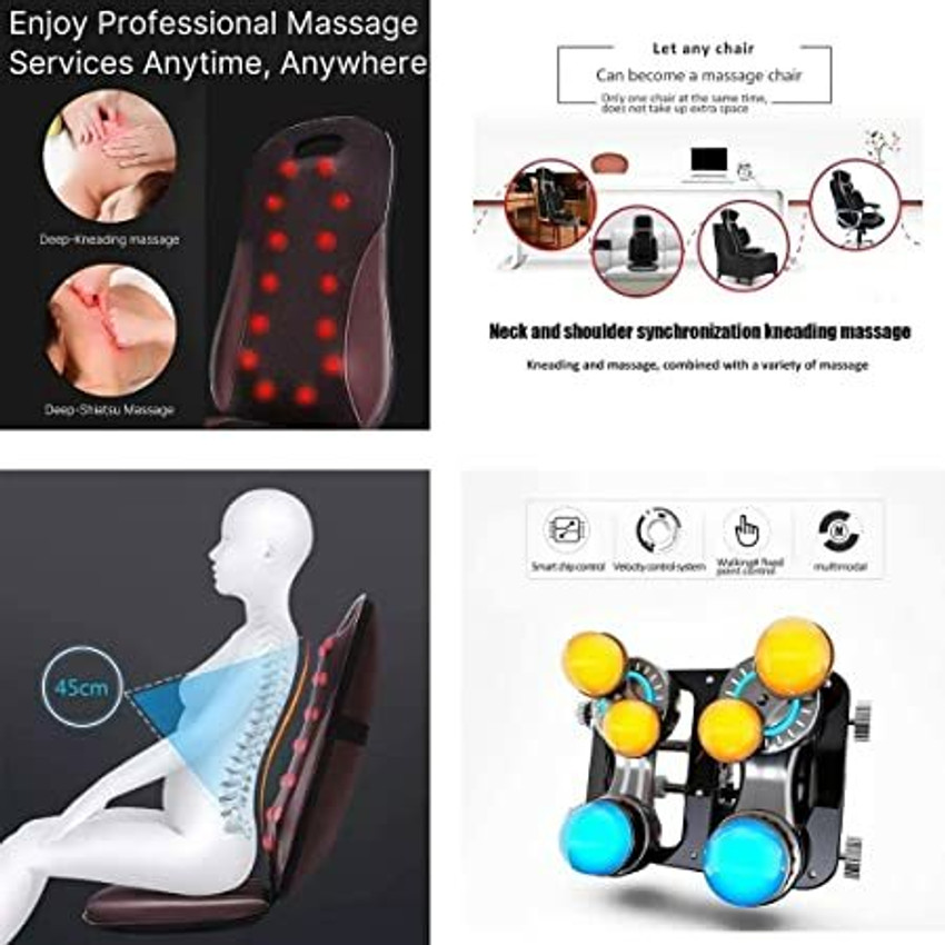 Vriniv Shiatsu Portable Back and Neck Massager for Pain Relief