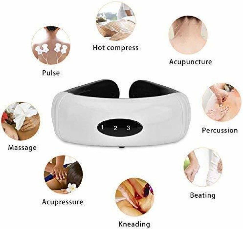 Leg Massagers Electric Neck Massager Pulse Back 6 Modes Power