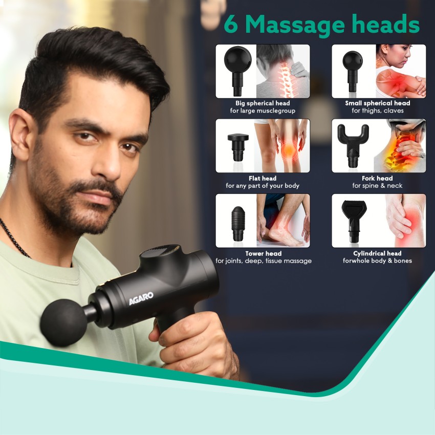 6199 Electric Neck Massager for Deep Tissue Pain Relief Cervical Vertebra  Massager