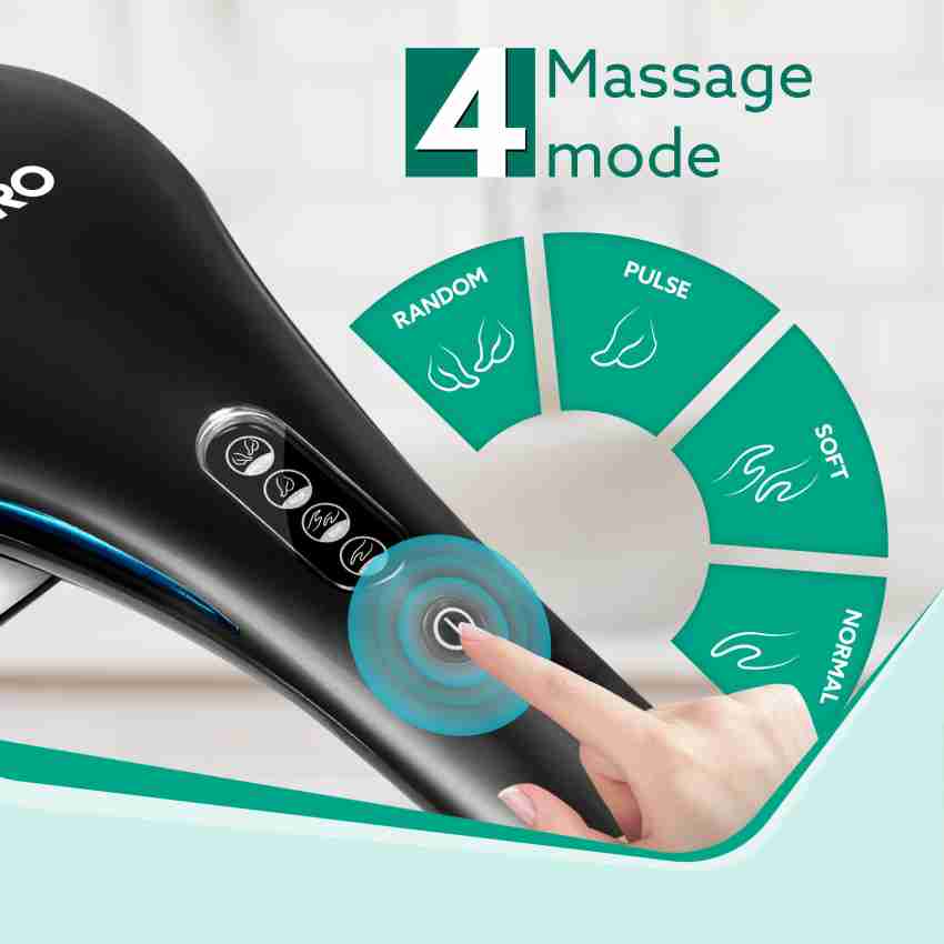 Wireless Handheld Massager 12 Modes Deep Tissue Vibration Massage For  Muscle Back Neck Shoulder Body Pain Relief Massage Hammer