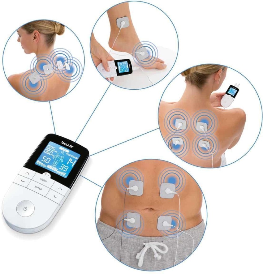 Beurer 3 in 1 Digital TENS, Muscle Stimulation Massage Therapy Machine