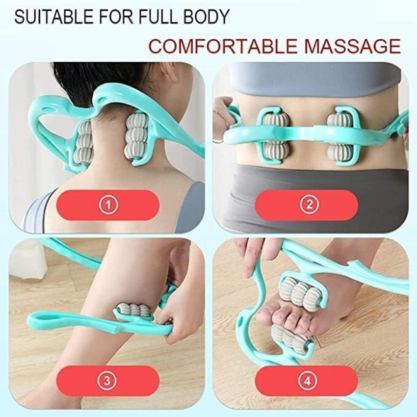 Neck Massager, Handheld Pressure Point Roller Massager Tools for
