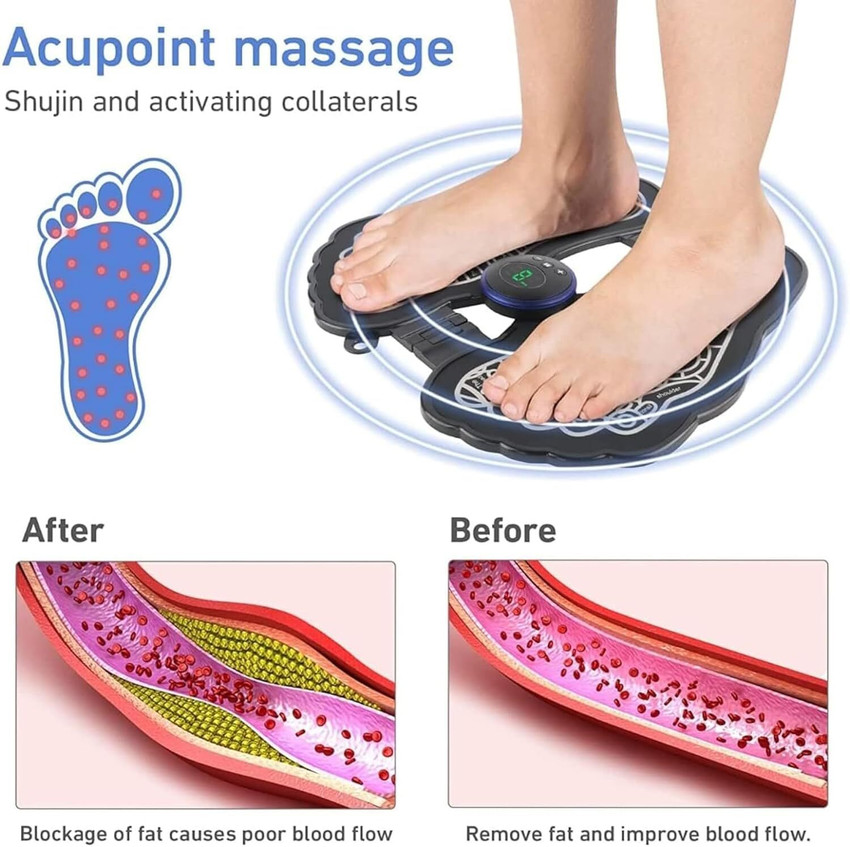 Zovilstore EMS FOOT MASSAGER Electric Foot Massage Pad USB