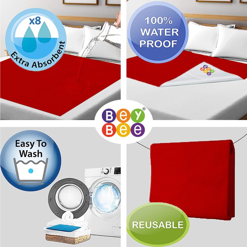 BeyBee Cotton Baby Bed Protecting Mat - Buy BeyBee Cotton Baby Bed  Protecting Mat Online at Best Price in India