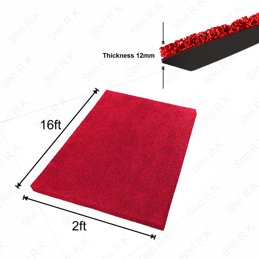 Red rubber sale floor mats