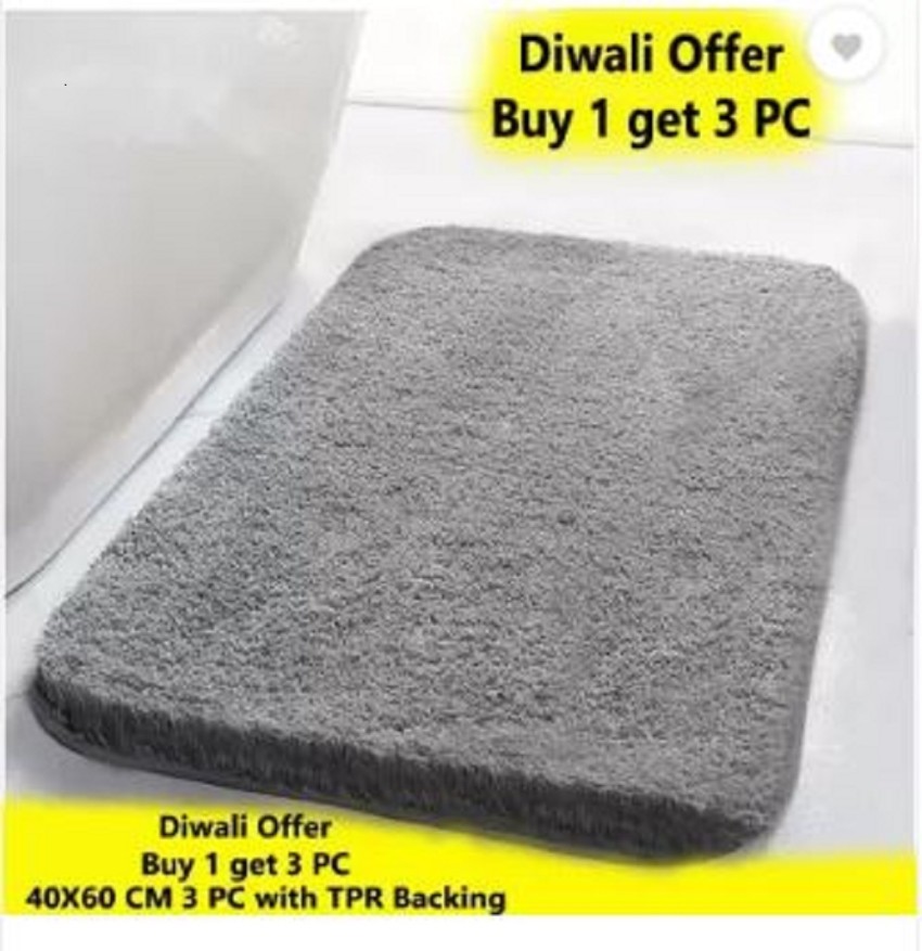 Urban Living Microfiber Bathroom Mat - Buy Urban Living Microfiber Bathroom  Mat Online at Best Price in India