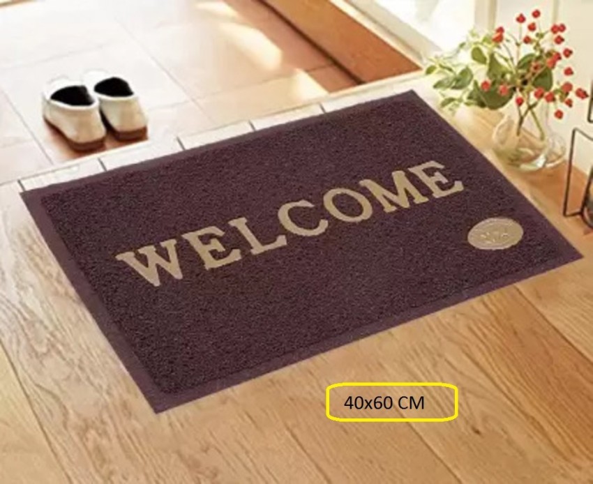 A CUBE LUXURY SOLUTIONS Rubber, PVC (Polyvinyl Chloride) Door Mat