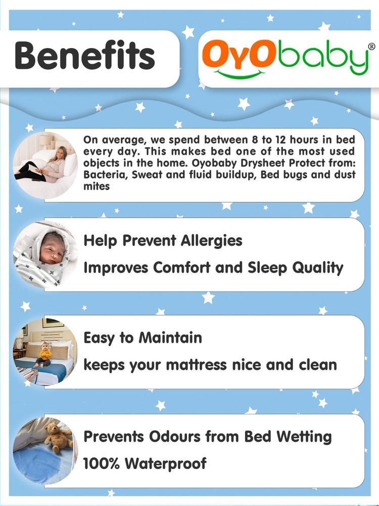 Baby bed dry sheet 2025