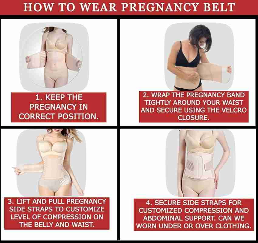 Nucarture pregnancy belt after delivery Maternity support tummy fat reducer  abdominal belt