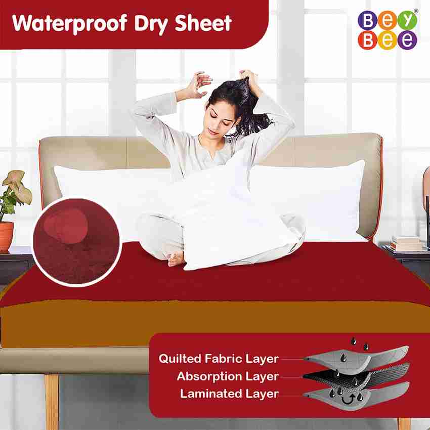 Baby dry sheet for double bed clearance