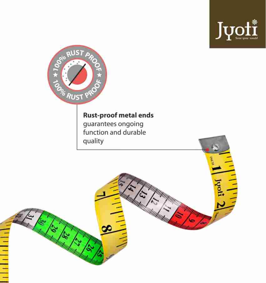 Jyoti Tape Measure ( Length 60 Inches / 150 cm - Width 20mm ) Measurement  Tape Price in India - Buy Jyoti Tape Measure ( Length 60 Inches / 150 cm -  Width 20mm ) Measurement Tape online at