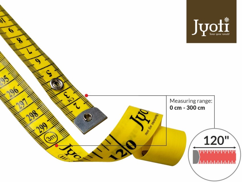 Buy 120300cm Sewing Tape Measure, Measuring Tape, Tape Measure, Flexible Tape  Measure, Soft Measuring Tape,yellow Tailor Cloth Ruler Tape Online in India  