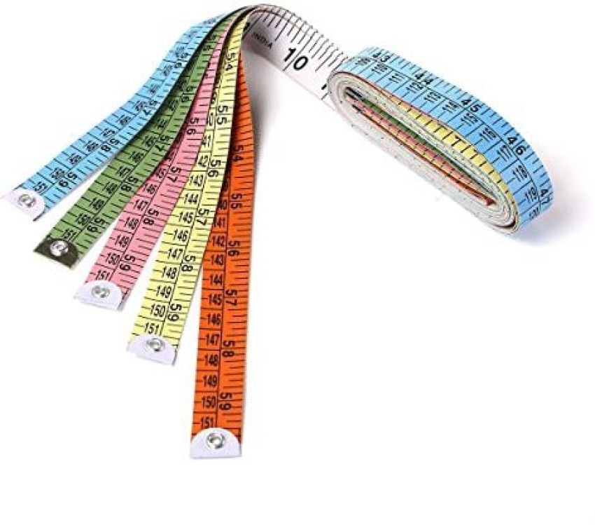 Buy SellnShip Flexible Fiberglass Tailor Inch Tape Measure for Body  Measurement Sewing (150cm/60 in) Online at Best Prices in India - JioMart.