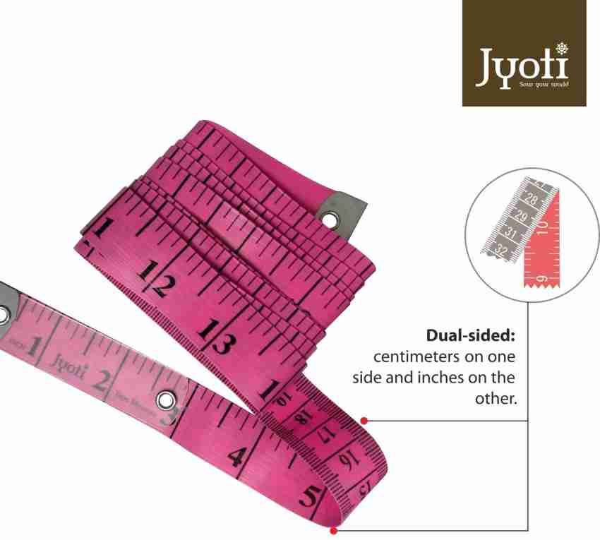 2pcs/Set Sewing Measuring Tape Double Sided Soft Body Measuring Ruler  150cm/60inches