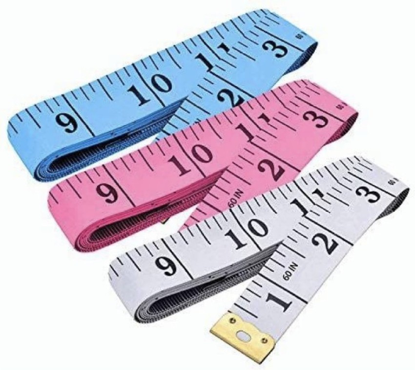 1pc Plastic Body Fat Caliper, Daily Pink Body Fat Tape Measure