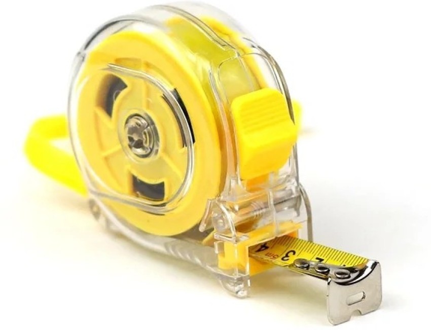 Premium Photo  Yellow tape measure to measure small spaces