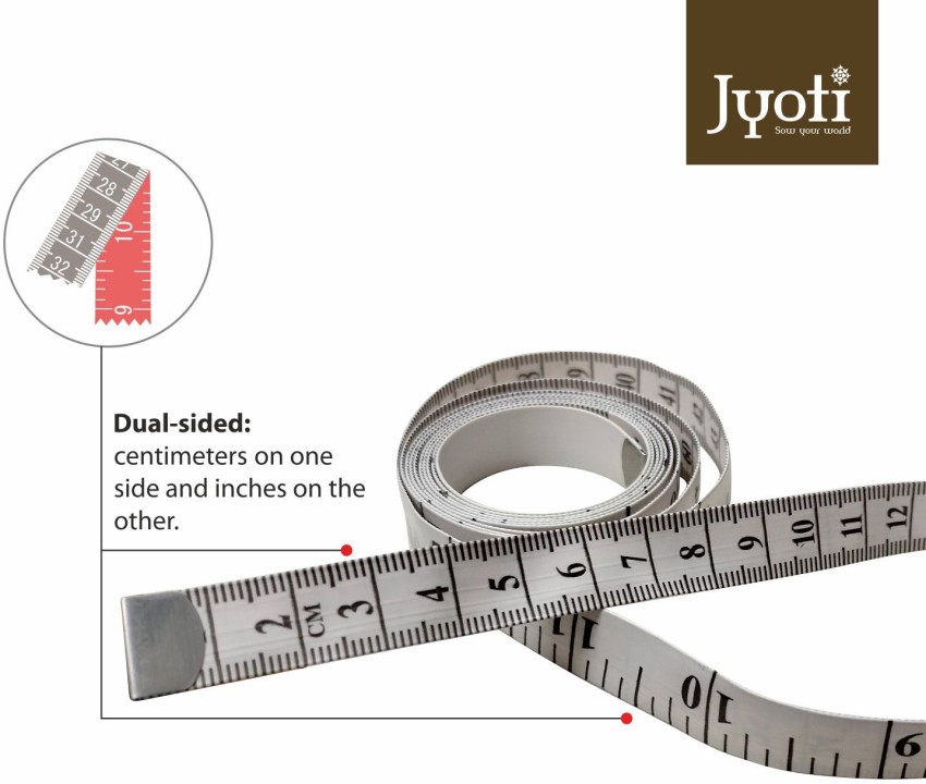 Dual Sided Body Measuring Soft Tape, 60 inch / 150 cm 4 color