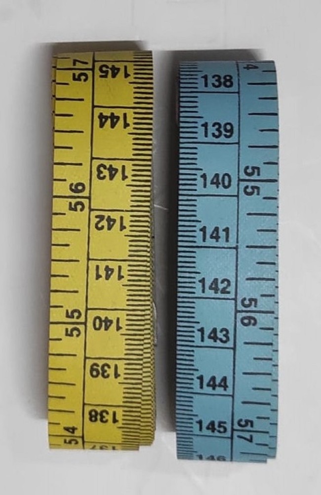 intenzo 15m Measuring Tape Soft Fiber Hand Tool Both Side Print
