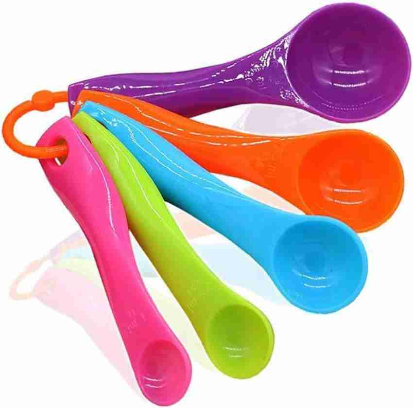 Set Of 5, Kitchen Baking Tools, Plastic Measuring Spoon