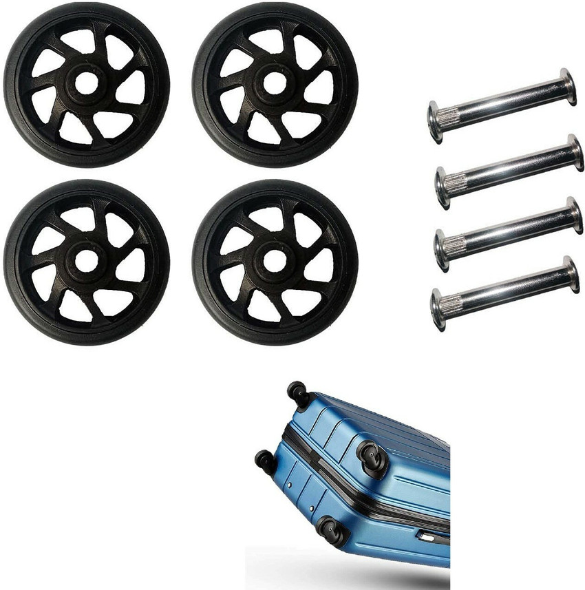 Luggage wheel rubber replacement best sale
