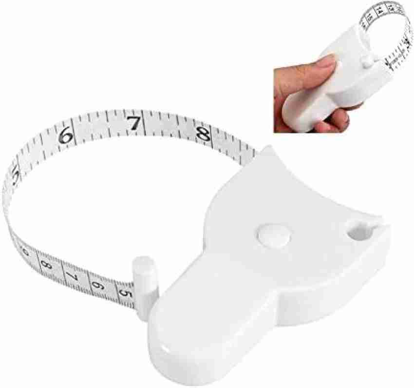 Automatic Telescopic Tape Measure(60in/150cm), Measuring Tape for Body,Self-Tightening  Body Measuring Tape,Retractable Tape Measure for Fitness, Weight Loss,  Tailor, Sewing, Handcrafts (4 PCS) black+white