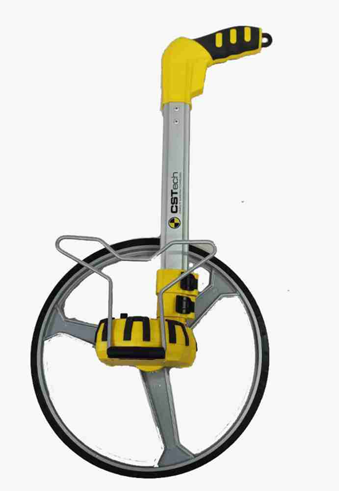 Distance measuring wheel top