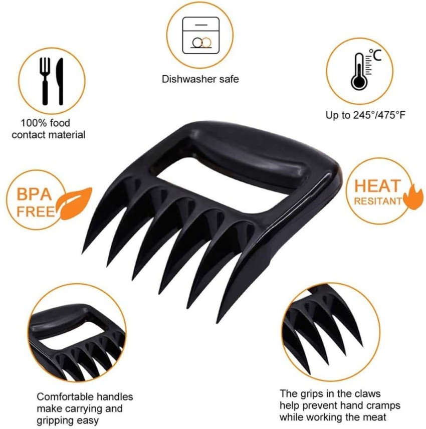 ZWINKO Meat Claw Meat Shredder Claws Pork Shredder Claws Paws Smoker Bear  Plastic Blade Meat Tenderizer Price in India - Buy ZWINKO Meat Claw Meat  Shredder Claws Pork Shredder Claws Paws Smoker