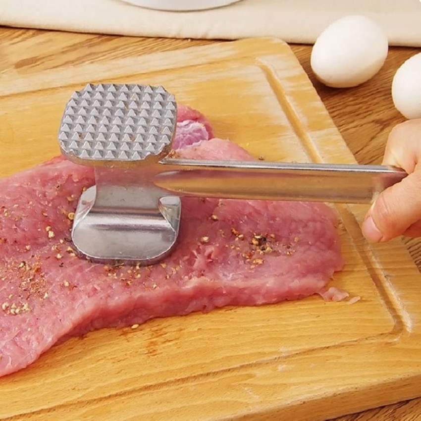 Kitchen Meat Tenderizer Hammer Tool Dual-Sided Nail Meat Mallet Meat Hammer  for Steak Chicken Fish