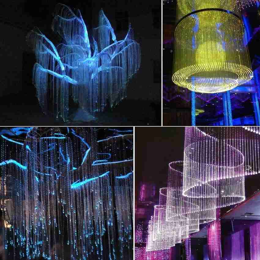 Light in optical fiber is cheap