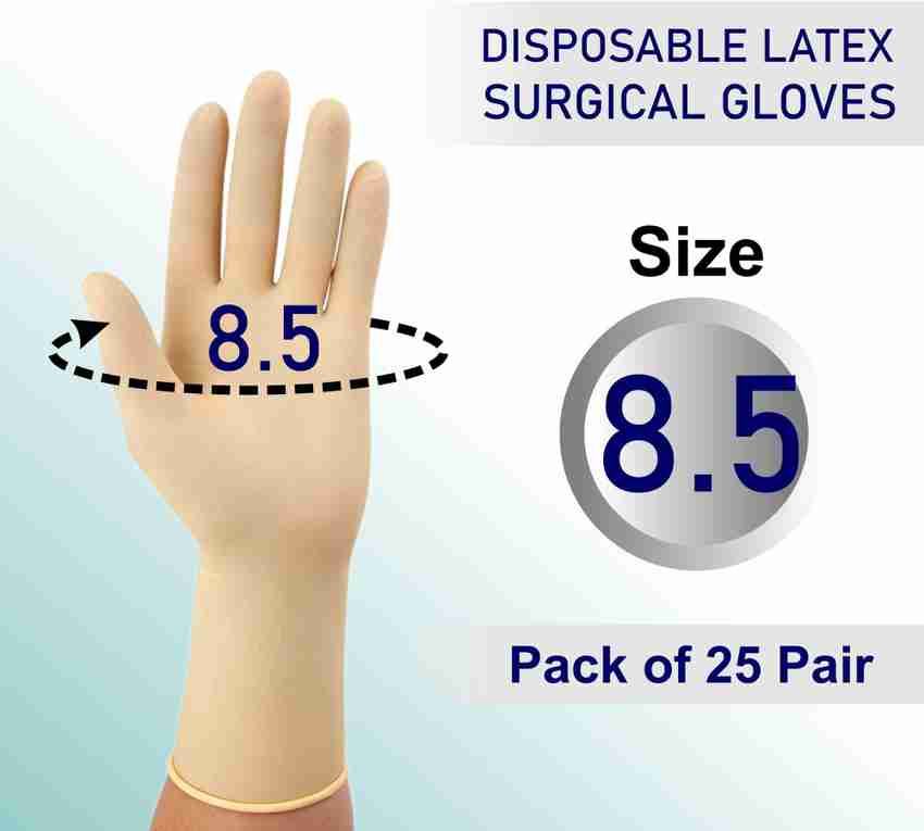 OTICA Sterile Glove CE ISO Approved Powdered EO size 8.5