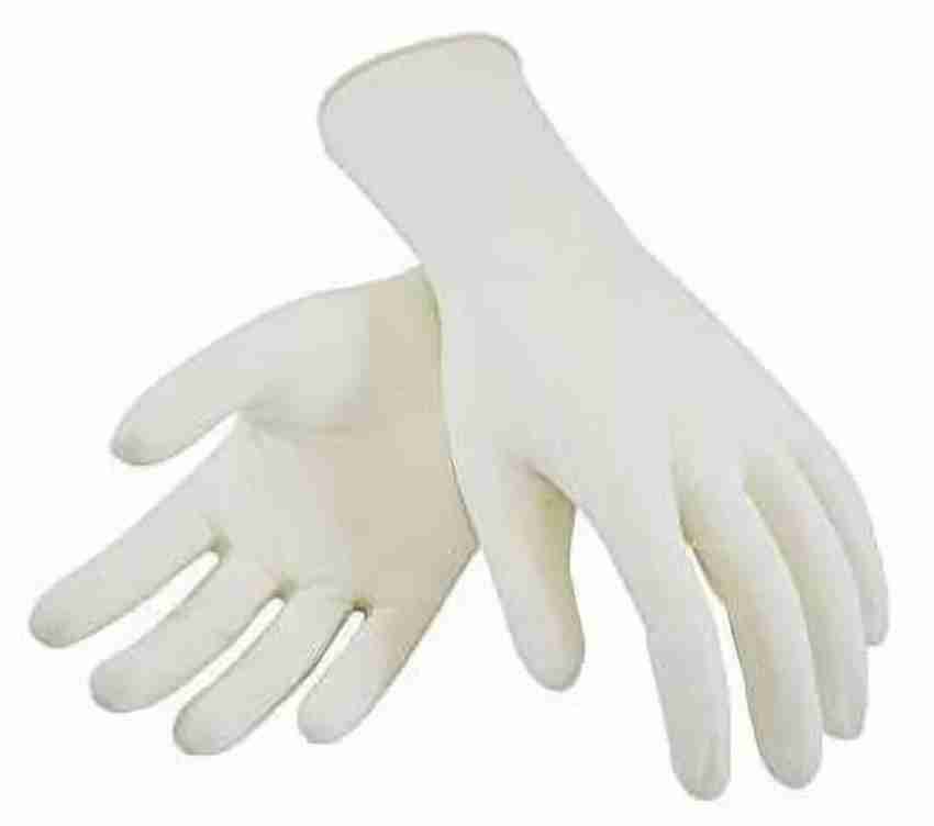 Surgical store rubber gloves