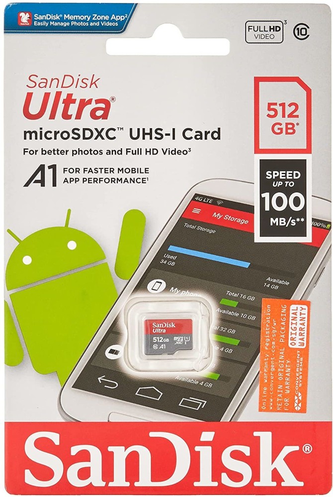 Sandisk ultra sale 512