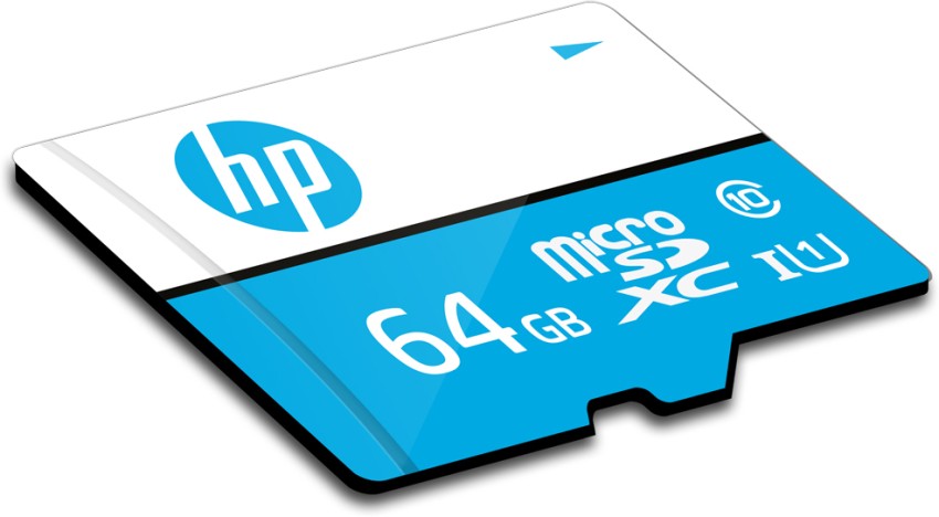 HP Micro SD Card 64GB with Adapter U3 (Write Speed 60MB/s & Read Speed 100  MB/s Records 4K UHD and Fill HD Video, Purple)