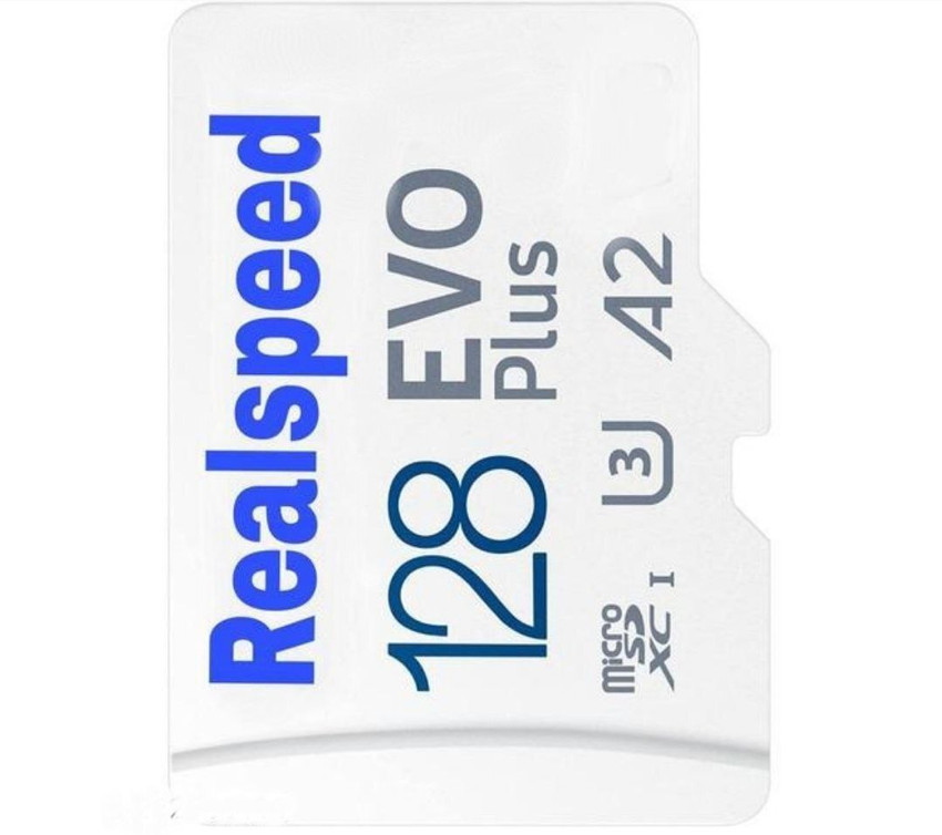 Realspeed evo 128 GB MicroSDXC Class 10 130 MB s Memory Card