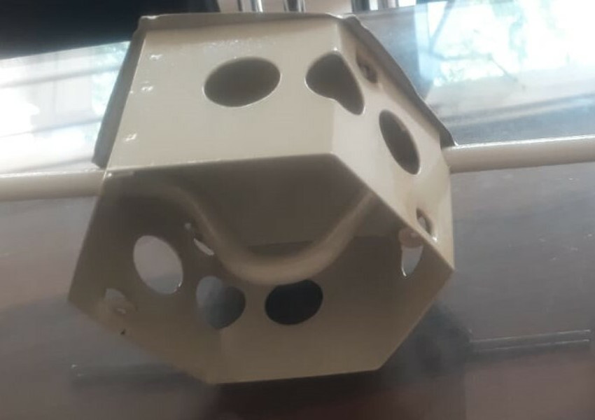 Hanging Ceiling Fan Plastic Box Shelly Lighting