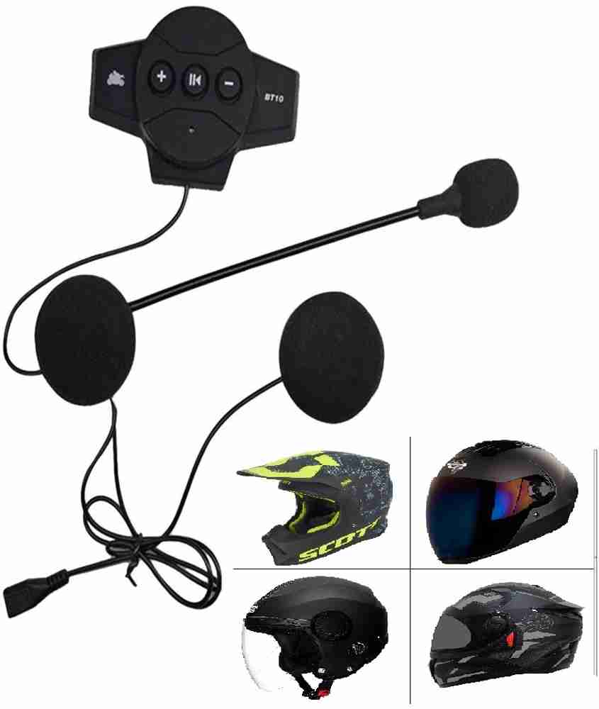 Bluetooth headset with mic for helmet new arrivals