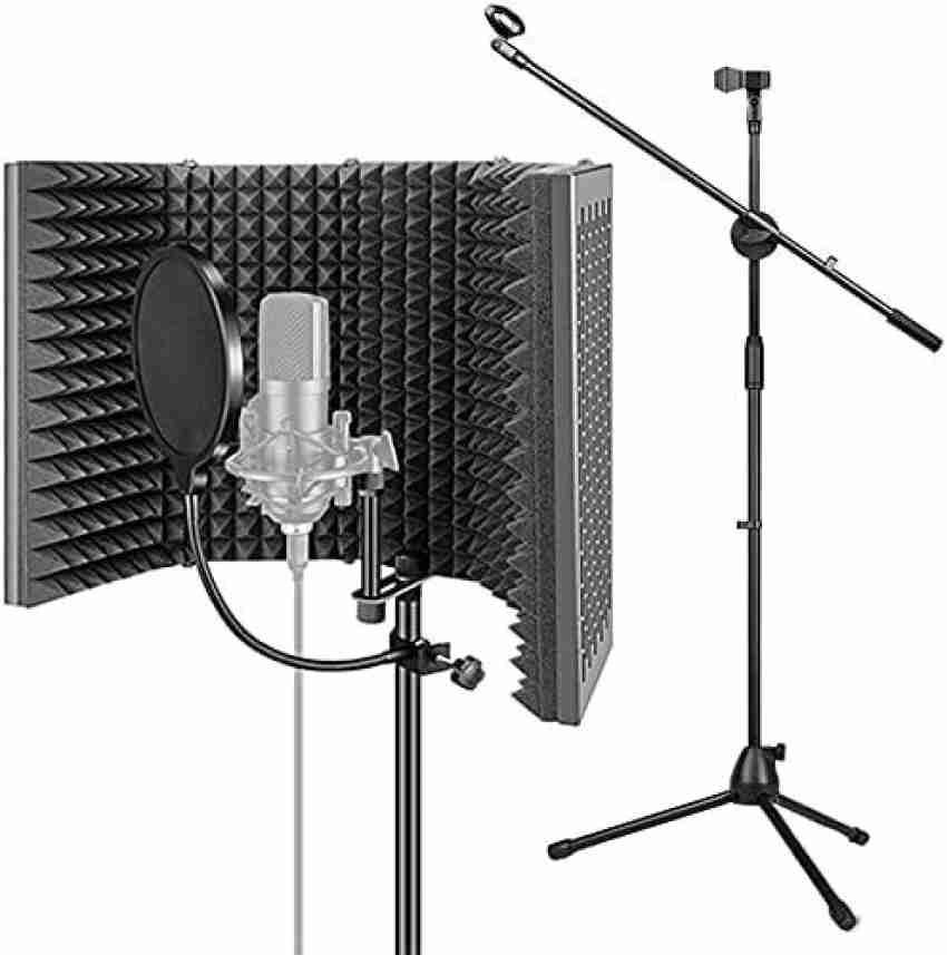 DawnRays Studio Recording Microphone Isolation Shield Vocal Booth