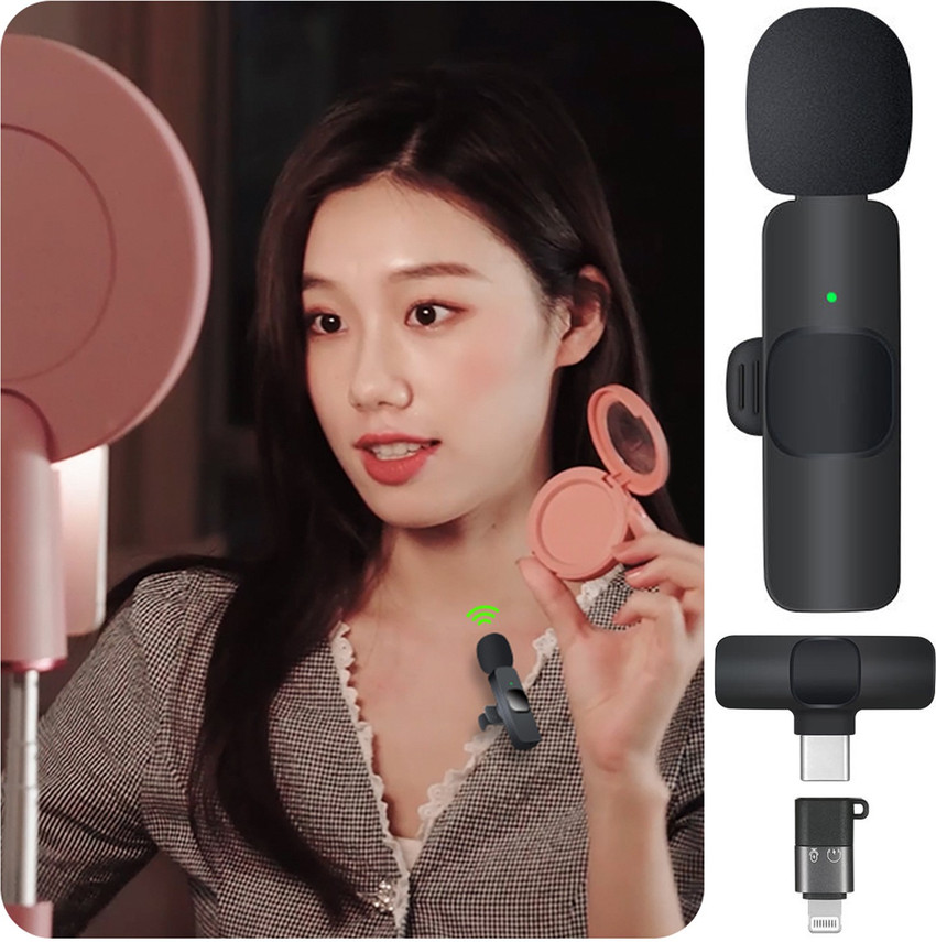 Wireless collar mic with speaker sale