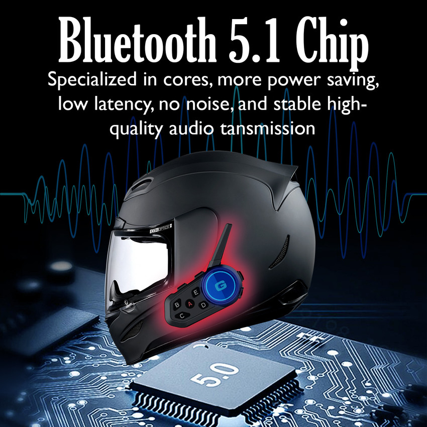 Bt motorcycle best sale helmet bluetooth headset