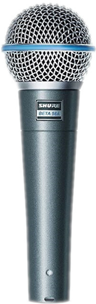 SHURE BETA58A Dynamic Wired Microphone With Foam Windscreen For  