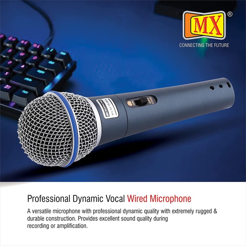 BT58A Cardioïde Professionnel Vocal Micro Dynamique Portable