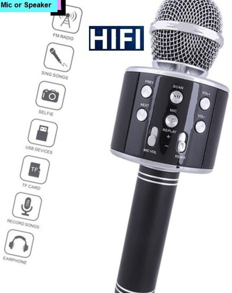 Karaoke mic hot sale with speaker flipkart